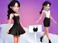 Jwèt Catwalk Battle - Dress up sou entènèt