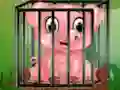 Jwèt Piggy Prison Break sou entènèt