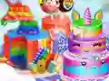 Jwèt Unicorn Cake Maker sou entènèt