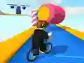 Jwèt Obby But You're On a Bike sou entènèt