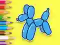 Jwèt Coloring Book: Balloon Puppy sou entènèt