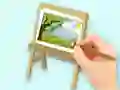Jwèt Coloring Book: Paysage Drawing Board sou entènèt