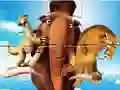 Jwèt Jigsaw Puzzle: Ice Age Adventures sou entènèt