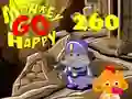 Jwèt Monkey Go Happy Stage 260 sou entènèt