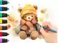 Jwèt Coloring Book: Autumn Bear sou entènèt