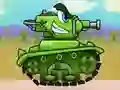 Jwèt Tank War: Tank Battles 2D sou entènèt