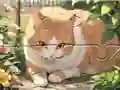 Jwèt Jigsaw Puzzle: Cat Garden sou entènèt