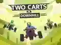 Jwèt Two Carts Downhill sou entènèt
