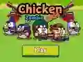 Jwèt Chicken Zombie Clash sou entènèt