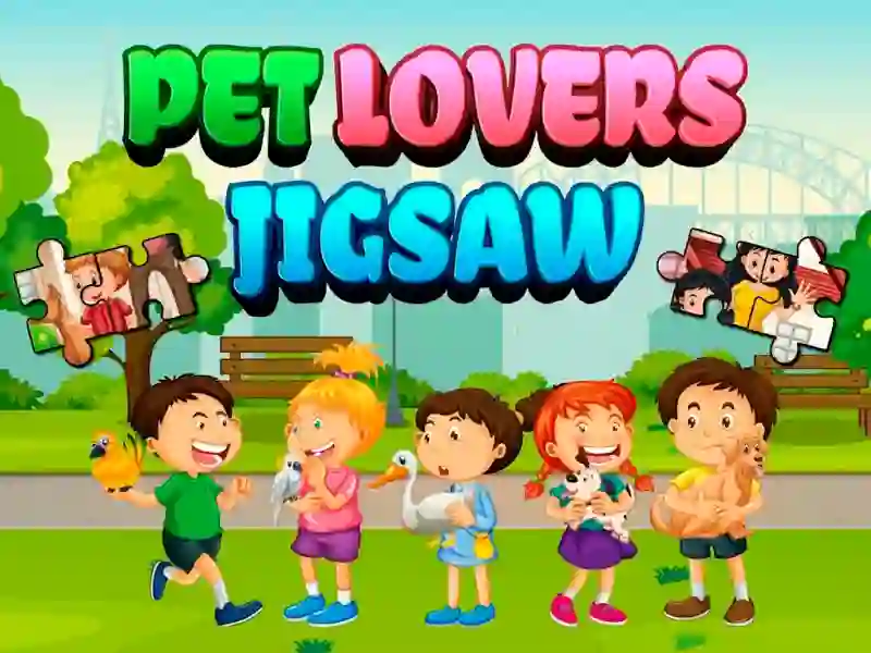 Jwèt Pet Lovers Jigsaw sou entènèt