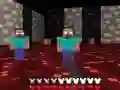 Jwèt Herobrine's Catacombs 3D sou entènèt