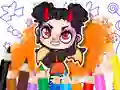 Jwèt Coloring Book: Avatar World Cute Devil sou entènèt