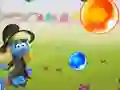 Jwèt Smurfs Bubble Story sou entènèt
