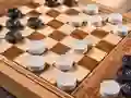 Jwèt Checkers Two Player sou entènèt