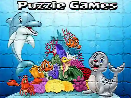 Jwèt Puzzle Cartoon Kids Games sou entènèt