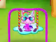 Jwèt Newborn Unicorn Daycare sou entènèt