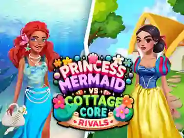 Jwèt Princess Cottage Core vs Mermaid Core Rivals sou entènèt