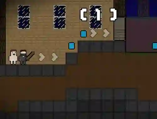 Jwèt Baby Noob Vs Heroman 2 Player sou entènèt