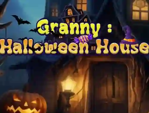 Jwèt Granny Halloween House sou entènèt