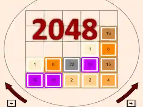 Jwèt 2048 sou entènèt