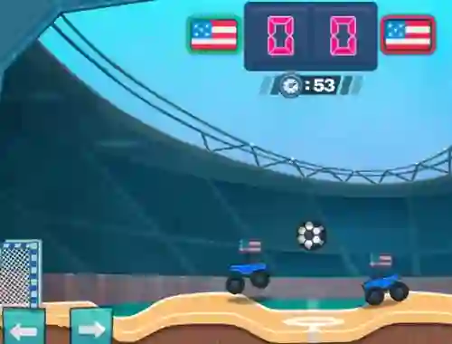 Jwèt Turbo Truck Soccer sou entènèt