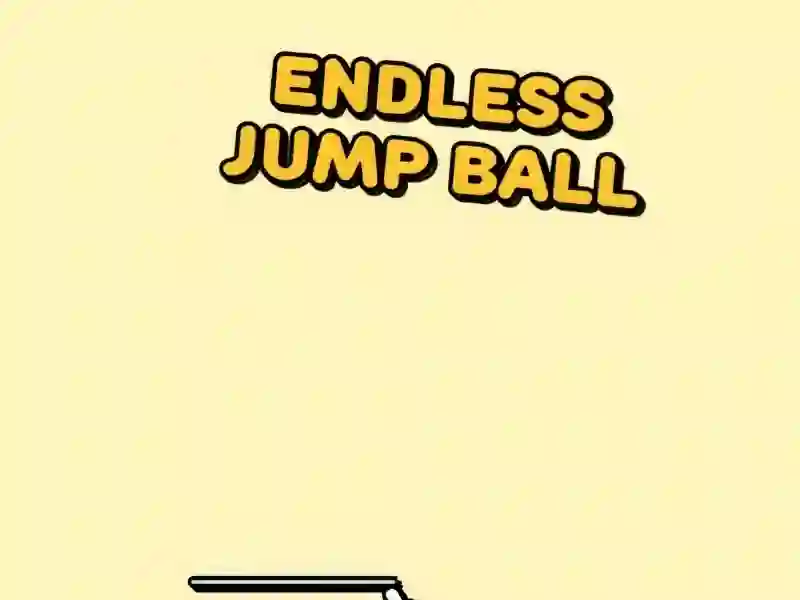 Jwèt Endless Jump Ball sou entènèt