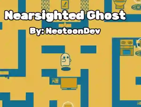 Jwèt Nearsighted Ghost sou entènèt