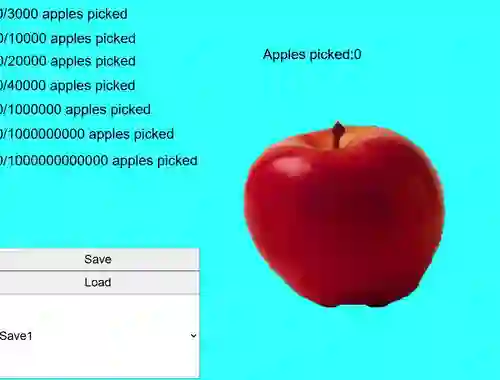 Jwèt Red Apple Clicker sou entènèt