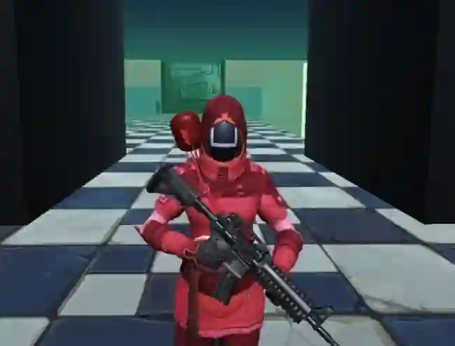 Jwèt Squid Maze Challenge sou entènèt