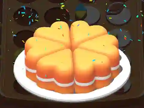 Jwèt Cake Match Puzzle sou entènèt