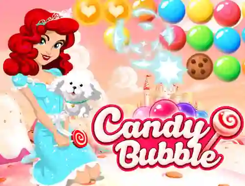 Jwèt Candy Bubble sou entènèt