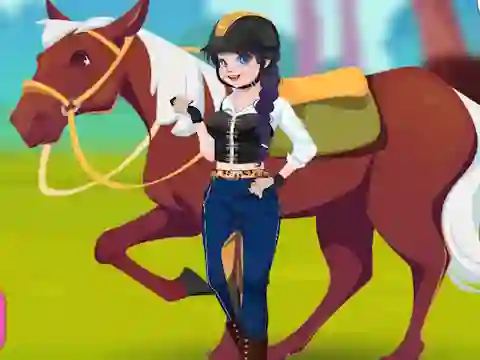 Jwèt Girly Equestrian sou entènèt