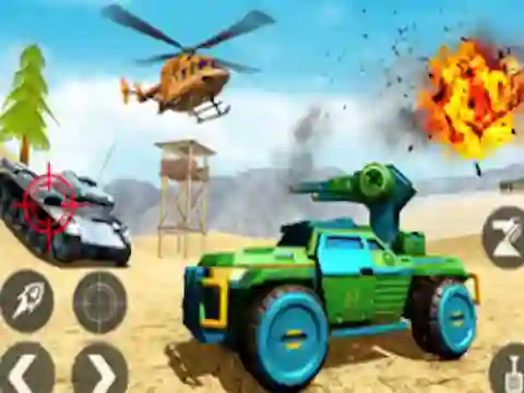 Jwèt TankCraft – War Tank Battles sou entènèt