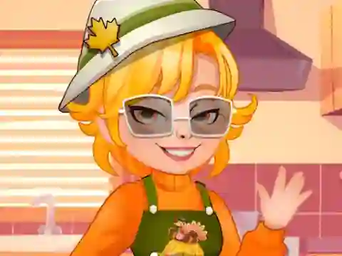 Jwèt Roxie's Kitchen Thanksgiving Cupcake sou entènèt