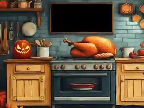 Jwèt Thanksgiving Cage Break sou entènèt