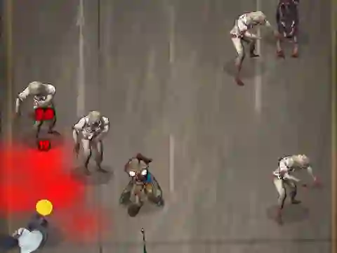 Jwèt Zombie Defense Survival sou entènèt