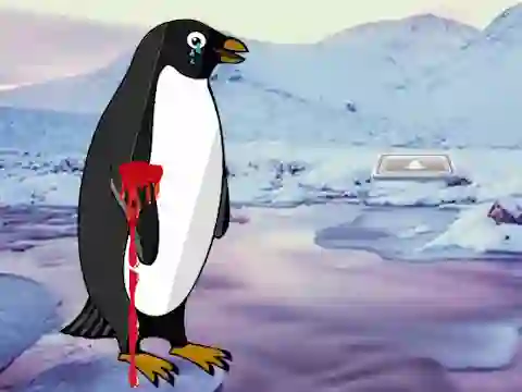 Jwèt Heal the Wounded Penguin sou entènèt