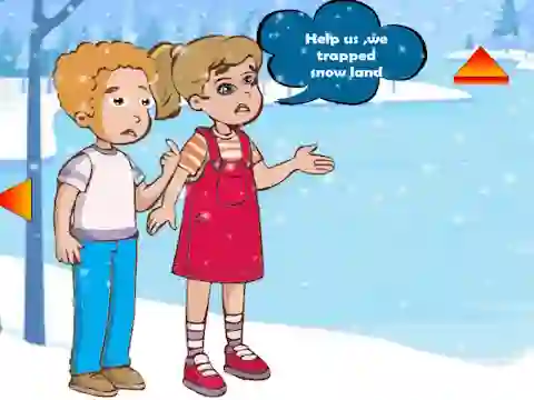 Jwèt Siblings Escaped Snow Land sou entènèt