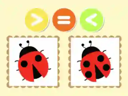 Jwèt Kids Quiz: More Or Fewer sou entènèt