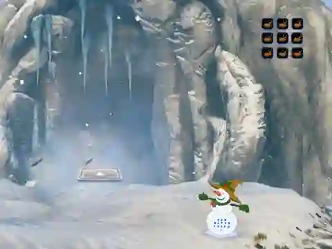 Jwèt Help the Frozen Santa sou entènèt