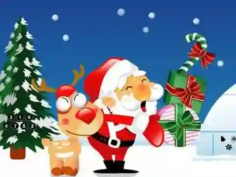Jwèt Save the Santa Friends sou entènèt