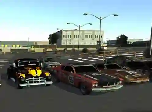 Jwèt RealDerby: Royal battle on the car sou entènèt