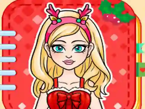 Jwèt Paper Doll: Santa Style sou entènèt