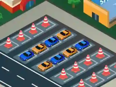 Jwèt Car Park Sort sou entènèt