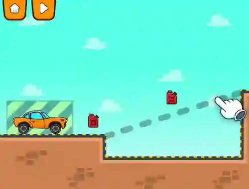 Jwèt Draw Road For Car sou entènèt