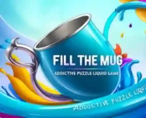 Jwèt Fill the Mug Addictive Puzzle Liquid Game sou entènèt