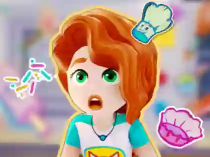 Jwèt Jigsaw Puzzle: LEGO Friends KitchenПазл: Лего кухня с друзьями sou entènèt