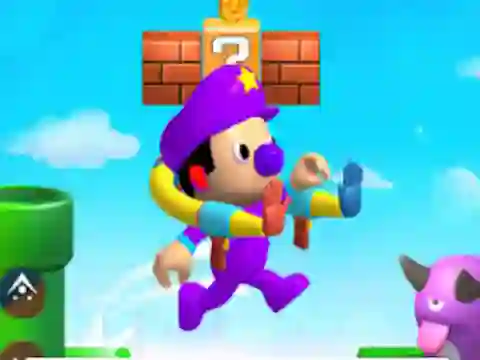 Jwèt Grab-Mario Adventure sou entènèt