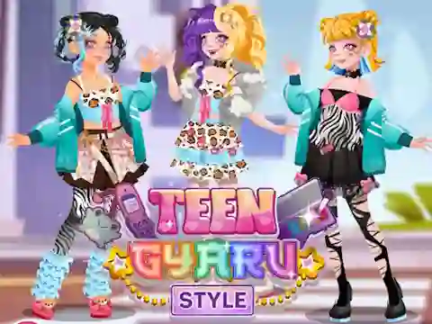 Jwèt Teen Gyaru Style sou entènèt