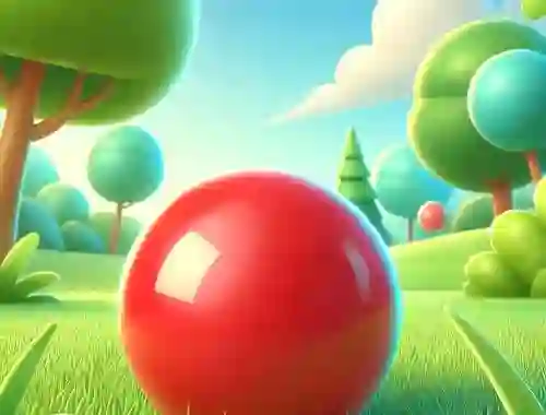 Jwèt Red Ball Runner 3D sou entènèt